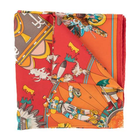 hermes kachinas scarf|Buy or Sell your designer items online! .